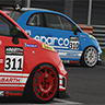 Abarth 500 Assetto Corse Skins pack