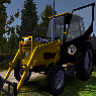 Caterpillar tractor / Black Trailer / Redbull Truck