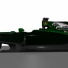Jaguar Manor F1 2017 car.
