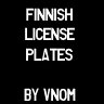 Finnish License Plate Pack