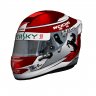 Fantasy Ferrari - Haas - Force India helmet
