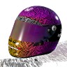 Fantasy McLaren Honday Helmet