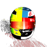 Mick Schumacher Special Spa helmet