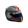 Sebastian Vettel helmet Gp.Italy 2017