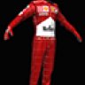 Michael Schumacher 2004 Helmet with Driver Suit