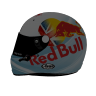 Custom British Red Bull Helmet