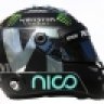 Nico Rosberg 2017 Career Helmet