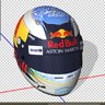 Daniel Ricciardo 2018 Australia typographic map helmet