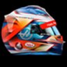 Romain Grosjean 2018 helmet