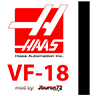 2018 Haas F1 VF-18 livery