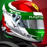 Ferrari - Italian custom helmet (no 69 and NO-number)