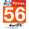Porsche #56 GTE AM Le Mans 2018 for URD EGT Darche