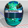F1 2018 Mercedes Career Helmet
