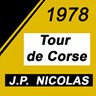TOUR DE CORSE 1978 J.P. NICOLAS OPEL KADETT GT/E S1