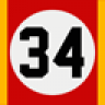 Porsche 962c shorttail, Fitzpatrick Racing Team Australia, No 34, 2k+3k+4k