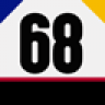 Porsche 962c shorttail, Equipe Almeras Freres Chotard No. 68, 2k+3k+4k