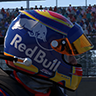 Alex Albon 2019 Toro Rosso Helmet