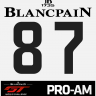 AKKA ASP #87 AMG GT3 - Blancpain GT Series 2019