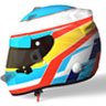 Alonso Career Helmet Template