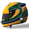 Senna Career Helmet Template