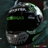 Mercedes Monster career helmet