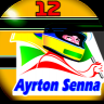 Mclaren mp4 12C GT3 - Mclaren Mp4/4 Ayrton Senna Skin [2k - 4k - 8k]