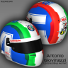 Antonio Giovinazzi Blue Helmet