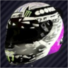 Monster Galaxy Career Helmet #RacingForAnthoine