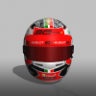 Helmet Charles Leclerc Monza-2019