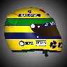 CLASSIC HELMET for F1 2019: Ayrton SENNA 1991