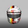 Helmet Sebastian Vettel Spa_2019