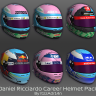 Daniel Ricciardo Career Helmets