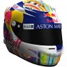 Sebastian Vettel 2014 helmet for career mode