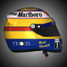 CLASSIC HELMET for F1 2019: Mark BLUNDELL 1995