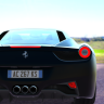 Matte Black Ferrari 458
