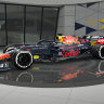 Red Bull with black wheels!