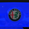 Vibrant Blue Alfa Romeo Giulia with Cream Interior