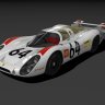Porsche 908 Le Mans 1969 #64 Skin