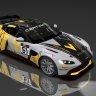 GT4 European Series 2019 -  Academy Motorsport - Aston Martin Vantage AMR GT #61 - GUERILLA GT4 Mods