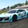 Acura NSX GT3 Skin(SUPERGT) --リゼ・ヘルエスタ(Lize Helesta)