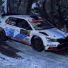 Andreas Mikkelsen Fabia R5 - Monte Carlo 2017 WRC2 Winner