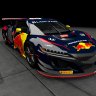 Acura NSX GT3 Blancpain Red Bull Fictional livery