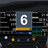SimHub Custom Dash Overlay for URD PX2 Loire (Oreca O5 LMP2)