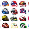 F1 2020 All Drivers Helmet Template