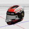 Leclerc inspired Porsche Helmet