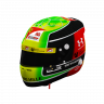 Mick Schumacher career helmet