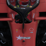 Ferrari Racing For Anthoine Sticker