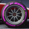 18-inch Pirelli P-Zero Supersoft tire texture|Formula RSS 2 V6 2020