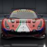 Ferrari 488 GTE AF Corse 2020 Le Mans