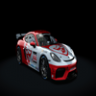 Porsche Cayman GT4 Skin for Guerilla Mods Porsche No 44 (OLD VERSION)
